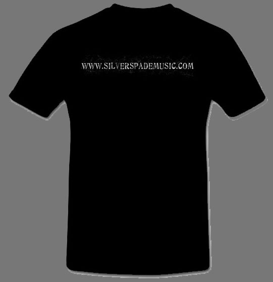 Silver Spade T-shirt Front